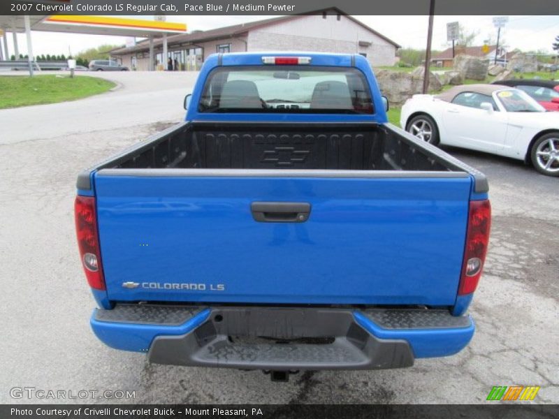 Pace Blue / Medium Pewter 2007 Chevrolet Colorado LS Regular Cab