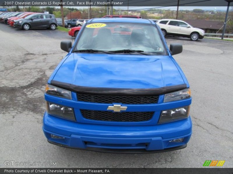 Pace Blue / Medium Pewter 2007 Chevrolet Colorado LS Regular Cab