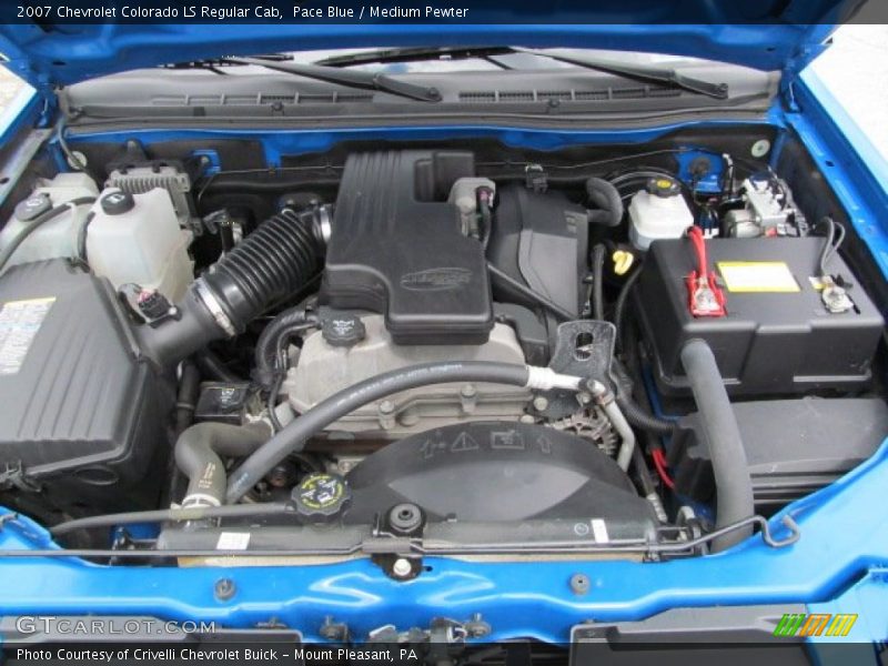 Pace Blue / Medium Pewter 2007 Chevrolet Colorado LS Regular Cab