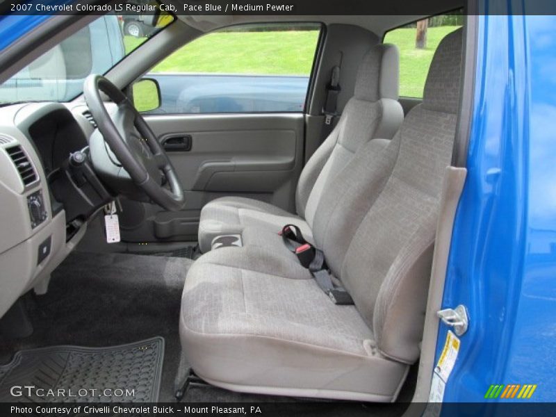 Pace Blue / Medium Pewter 2007 Chevrolet Colorado LS Regular Cab