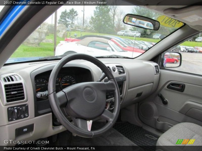 Pace Blue / Medium Pewter 2007 Chevrolet Colorado LS Regular Cab