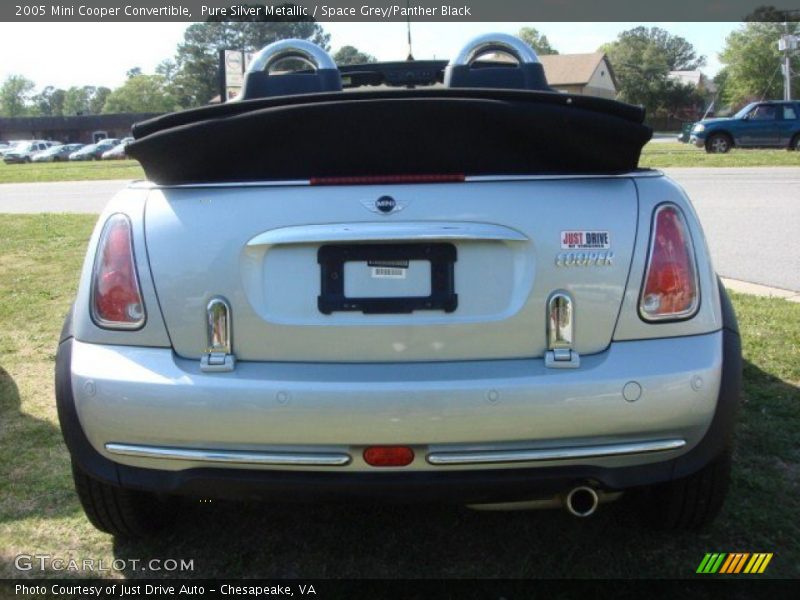 Pure Silver Metallic / Space Grey/Panther Black 2005 Mini Cooper Convertible