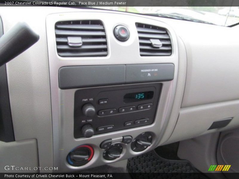 Pace Blue / Medium Pewter 2007 Chevrolet Colorado LS Regular Cab