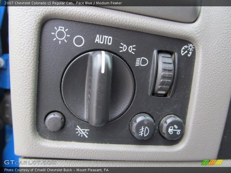 Pace Blue / Medium Pewter 2007 Chevrolet Colorado LS Regular Cab