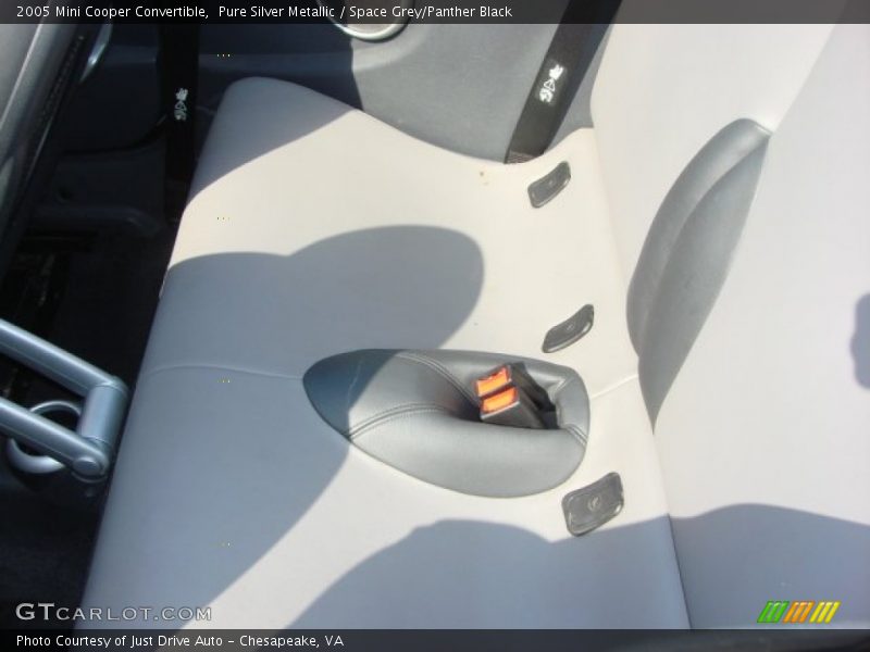 Pure Silver Metallic / Space Grey/Panther Black 2005 Mini Cooper Convertible