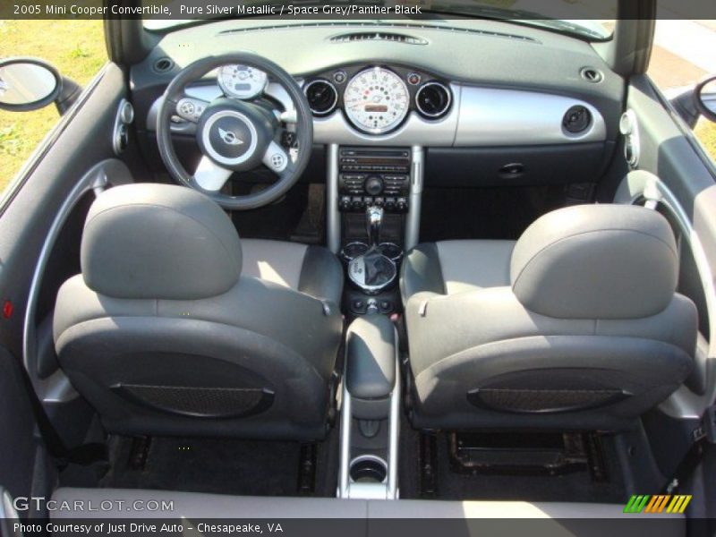 Dashboard of 2005 Cooper Convertible
