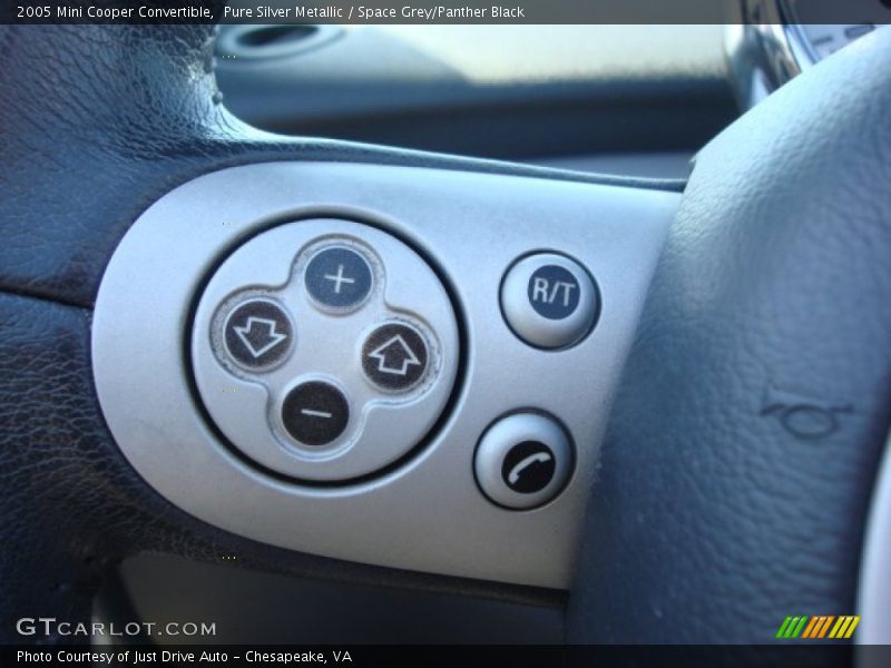 Controls of 2005 Cooper Convertible