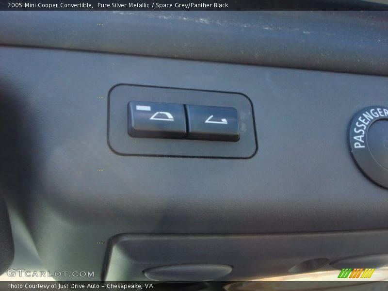 Pure Silver Metallic / Space Grey/Panther Black 2005 Mini Cooper Convertible