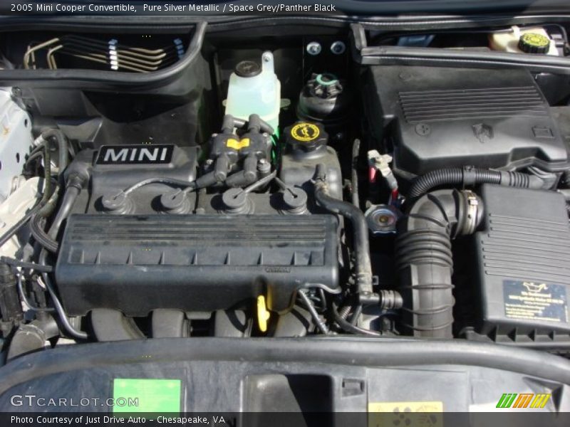  2005 Cooper Convertible Engine - 1.6L SOHC 16V 4 Cylinder