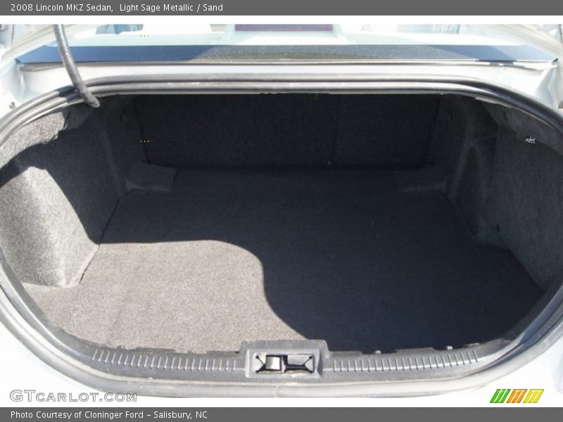 Light Sage Metallic / Sand 2008 Lincoln MKZ Sedan