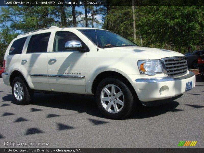 Cool Vanilla / Light Graystone 2008 Chrysler Aspen Limited 4WD