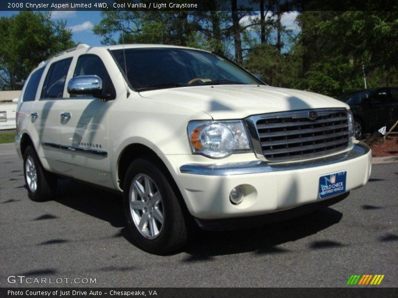 Cool Vanilla / Light Graystone 2008 Chrysler Aspen Limited 4WD