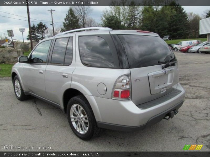 Titanium Silver Metallic / Carbon Black 2008 Saab 9-7X 5.3i