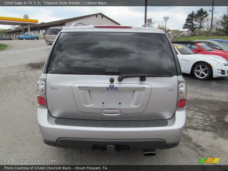 Titanium Silver Metallic / Carbon Black 2008 Saab 9-7X 5.3i