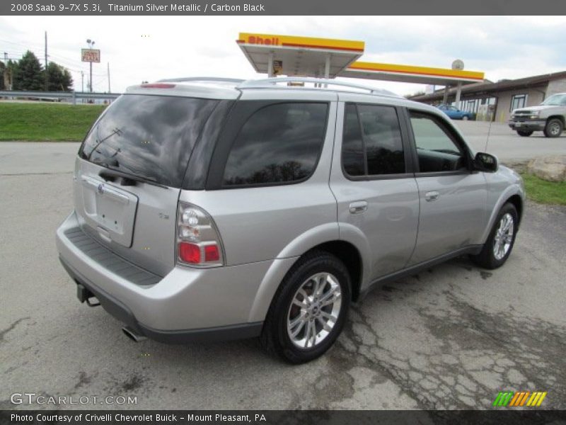 Titanium Silver Metallic / Carbon Black 2008 Saab 9-7X 5.3i
