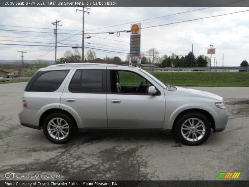 Titanium Silver Metallic / Carbon Black 2008 Saab 9-7X 5.3i