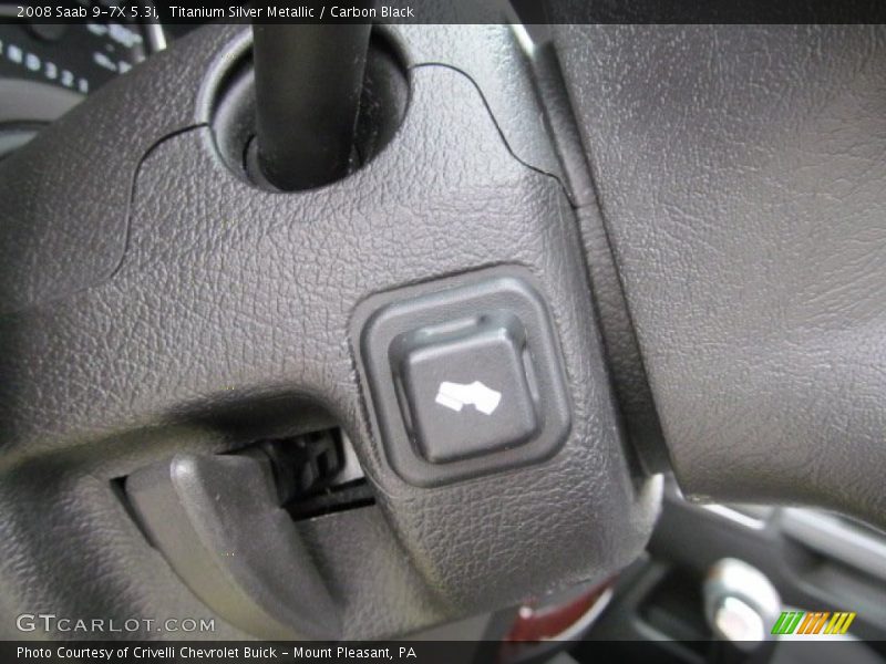 Titanium Silver Metallic / Carbon Black 2008 Saab 9-7X 5.3i