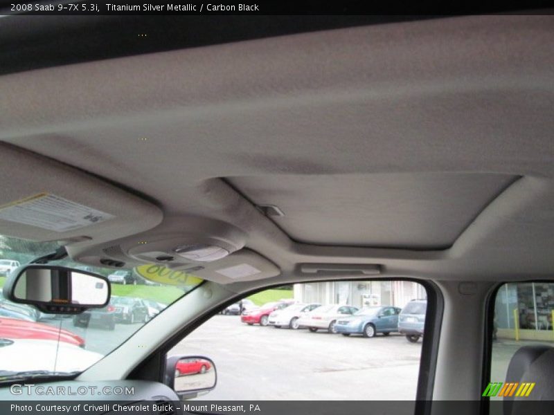 Titanium Silver Metallic / Carbon Black 2008 Saab 9-7X 5.3i
