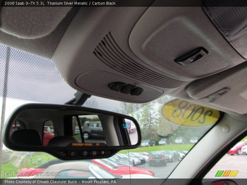 Titanium Silver Metallic / Carbon Black 2008 Saab 9-7X 5.3i