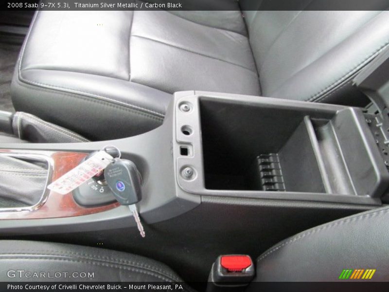 Titanium Silver Metallic / Carbon Black 2008 Saab 9-7X 5.3i