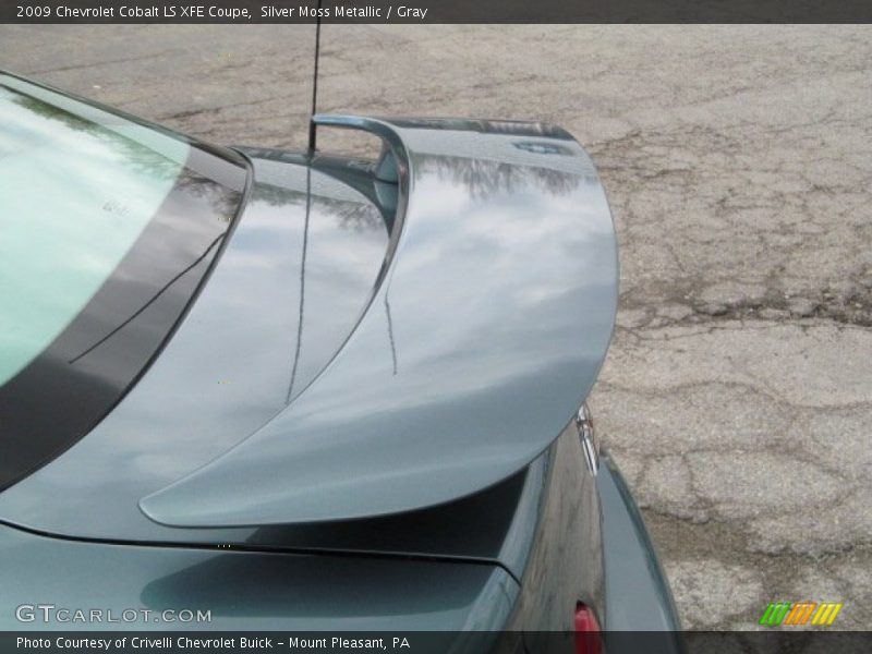 Silver Moss Metallic / Gray 2009 Chevrolet Cobalt LS XFE Coupe