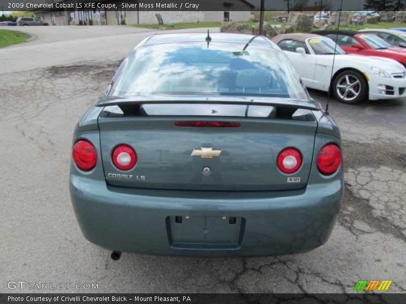 Silver Moss Metallic / Gray 2009 Chevrolet Cobalt LS XFE Coupe