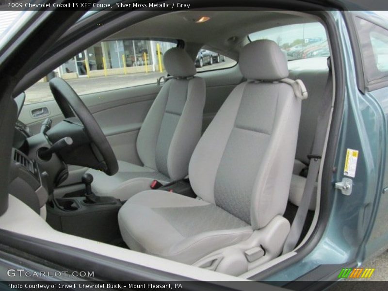 Silver Moss Metallic / Gray 2009 Chevrolet Cobalt LS XFE Coupe