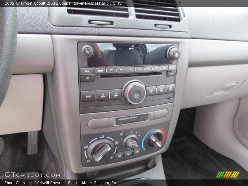 Silver Moss Metallic / Gray 2009 Chevrolet Cobalt LS XFE Coupe