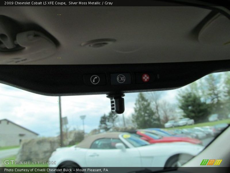 Silver Moss Metallic / Gray 2009 Chevrolet Cobalt LS XFE Coupe