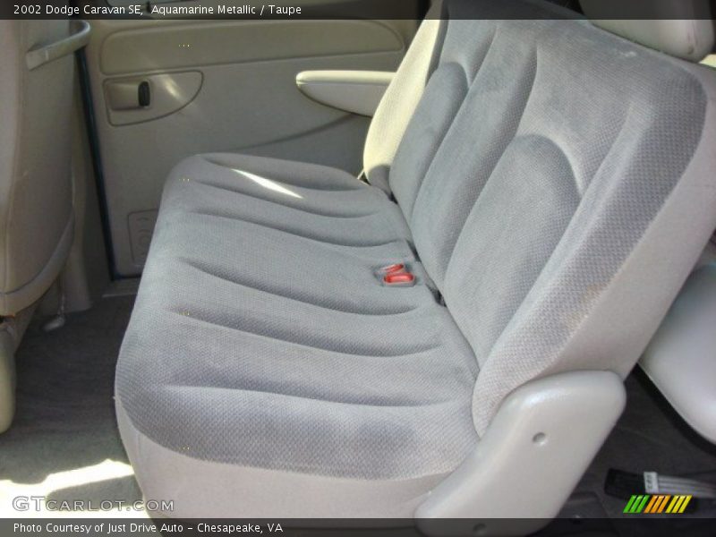 Aquamarine Metallic / Taupe 2002 Dodge Caravan SE