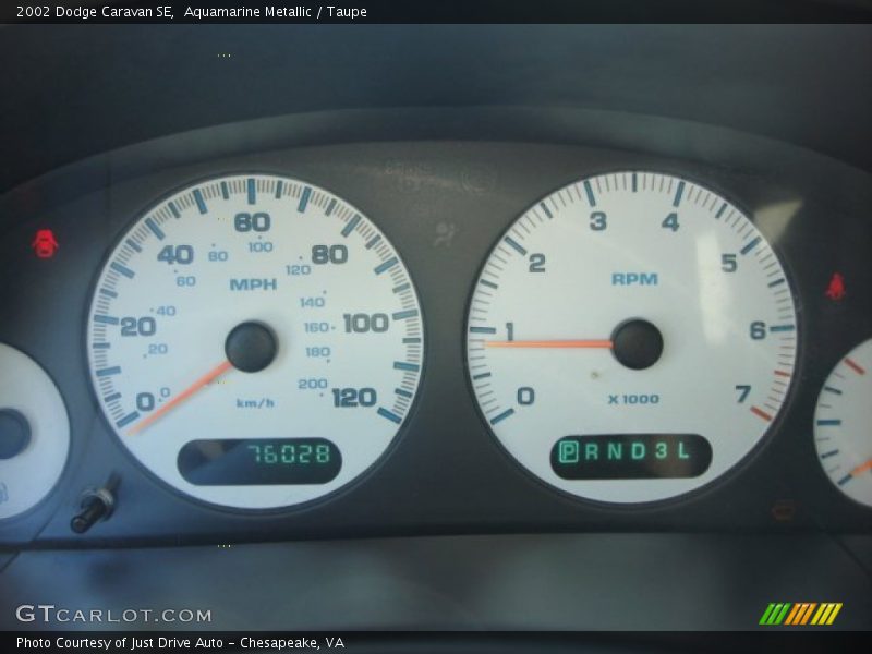  2002 Caravan SE SE Gauges