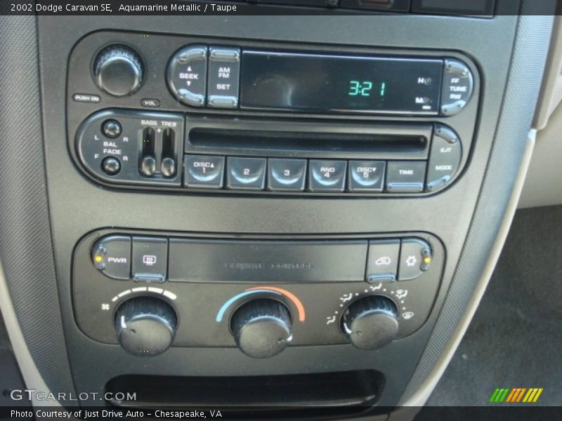 Audio System of 2002 Caravan SE