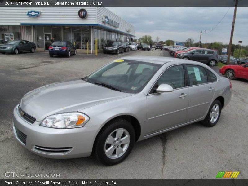 Silverstone Metallic / Gray 2007 Chevrolet Impala LT