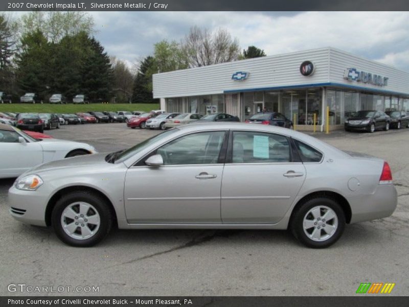 Silverstone Metallic / Gray 2007 Chevrolet Impala LT