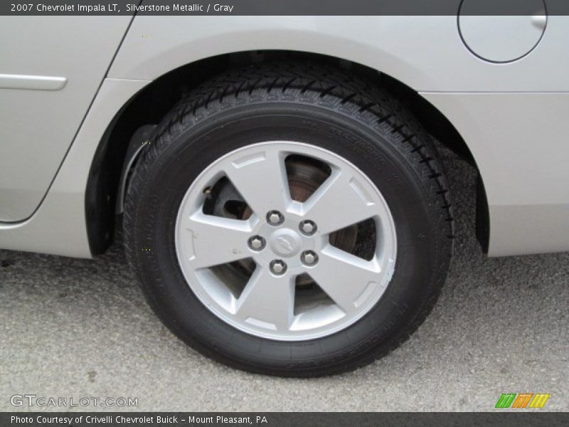 Silverstone Metallic / Gray 2007 Chevrolet Impala LT