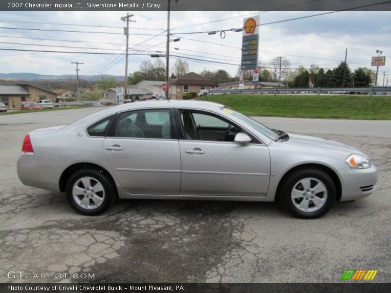Silverstone Metallic / Gray 2007 Chevrolet Impala LT