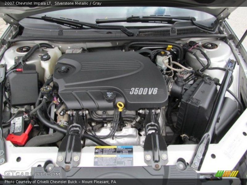 Silverstone Metallic / Gray 2007 Chevrolet Impala LT