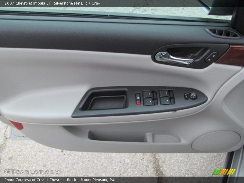 Silverstone Metallic / Gray 2007 Chevrolet Impala LT