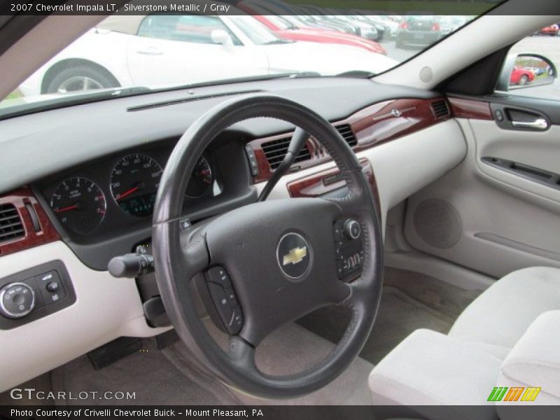 Silverstone Metallic / Gray 2007 Chevrolet Impala LT