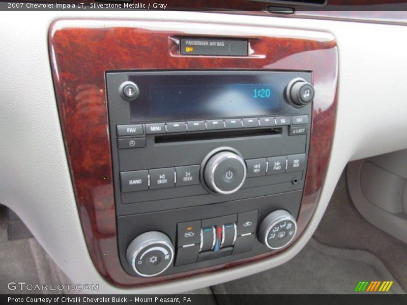 Silverstone Metallic / Gray 2007 Chevrolet Impala LT