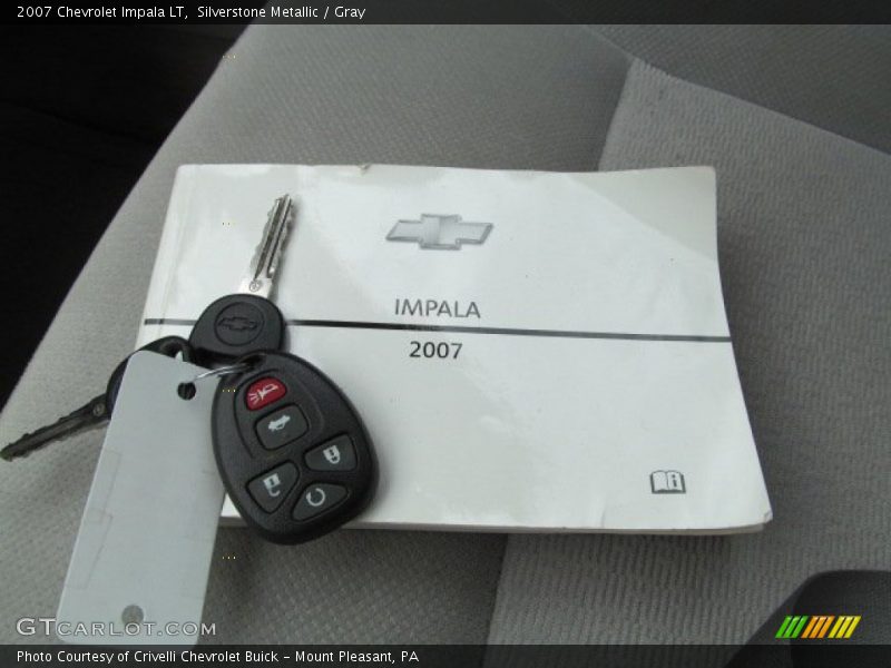 Silverstone Metallic / Gray 2007 Chevrolet Impala LT