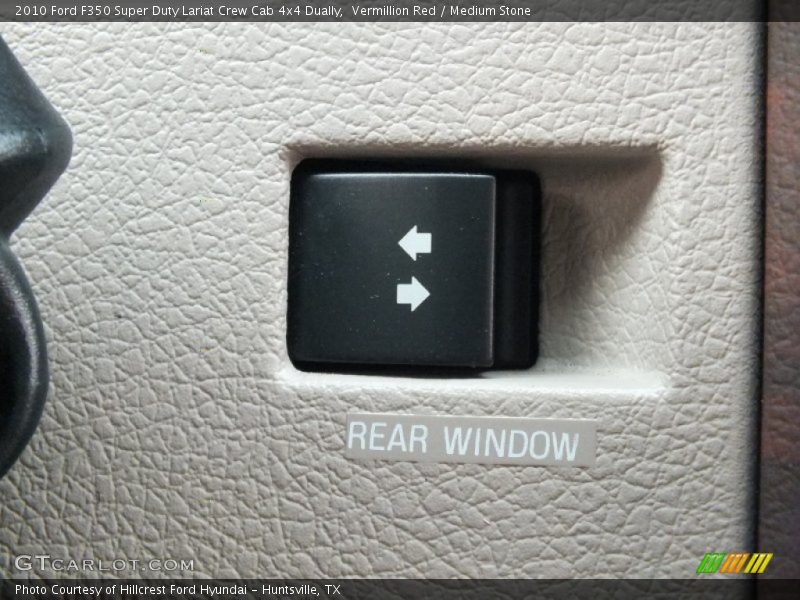 Vermillion Red / Medium Stone 2010 Ford F350 Super Duty Lariat Crew Cab 4x4 Dually