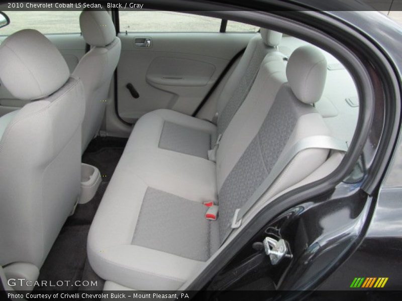Black / Gray 2010 Chevrolet Cobalt LS Sedan