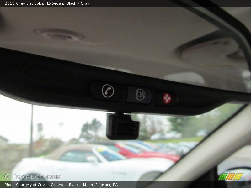 Black / Gray 2010 Chevrolet Cobalt LS Sedan