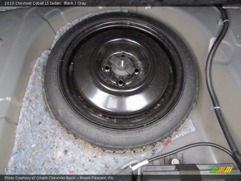 Black / Gray 2010 Chevrolet Cobalt LS Sedan