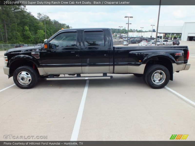 Black / Chaparral Leather 2010 Ford F350 Super Duty King Ranch Crew Cab 4x4 Dually