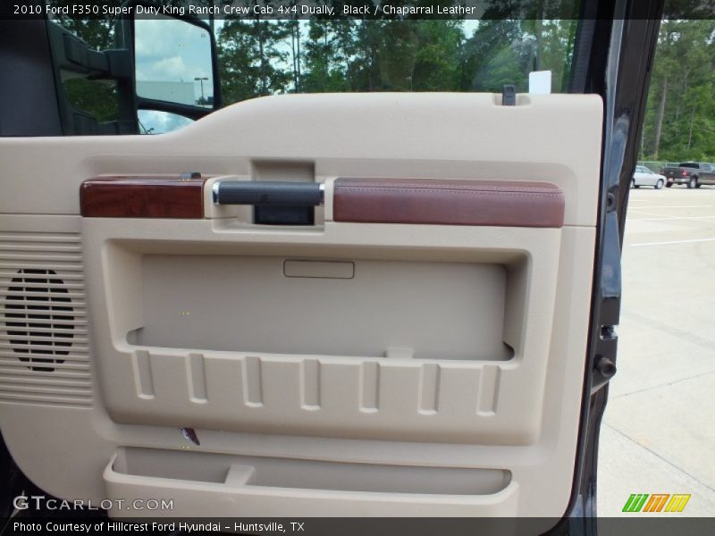 Black / Chaparral Leather 2010 Ford F350 Super Duty King Ranch Crew Cab 4x4 Dually