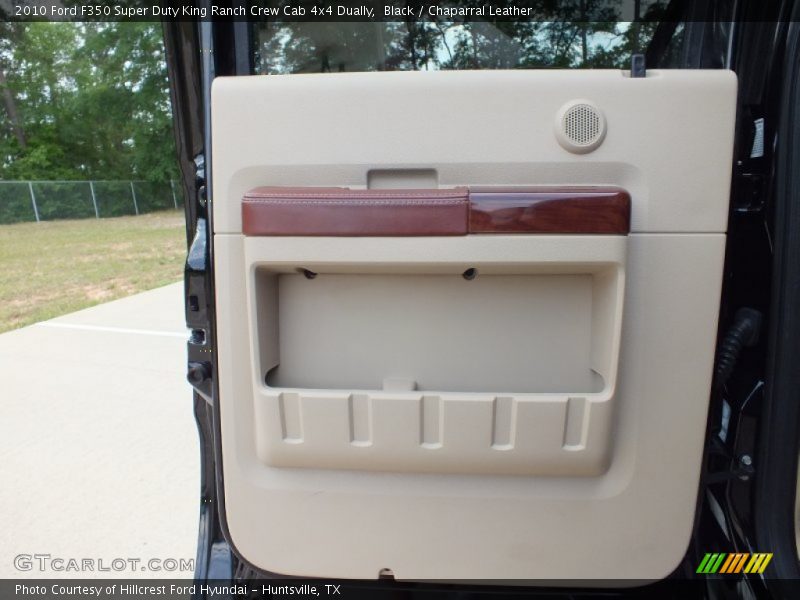 Black / Chaparral Leather 2010 Ford F350 Super Duty King Ranch Crew Cab 4x4 Dually
