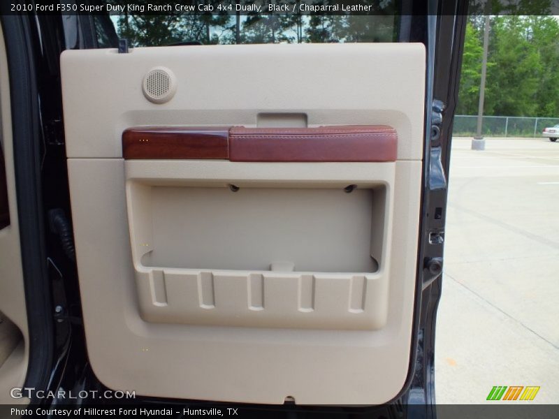 Black / Chaparral Leather 2010 Ford F350 Super Duty King Ranch Crew Cab 4x4 Dually