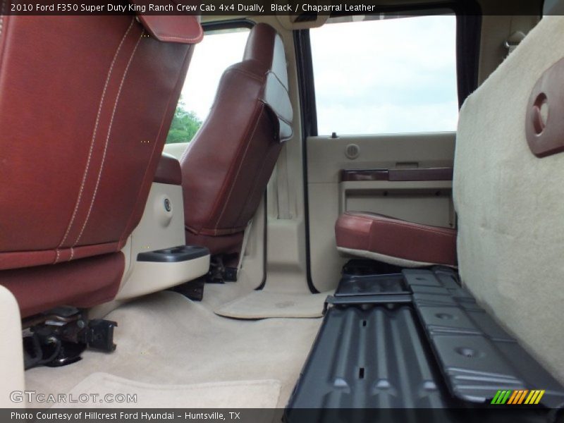 Black / Chaparral Leather 2010 Ford F350 Super Duty King Ranch Crew Cab 4x4 Dually